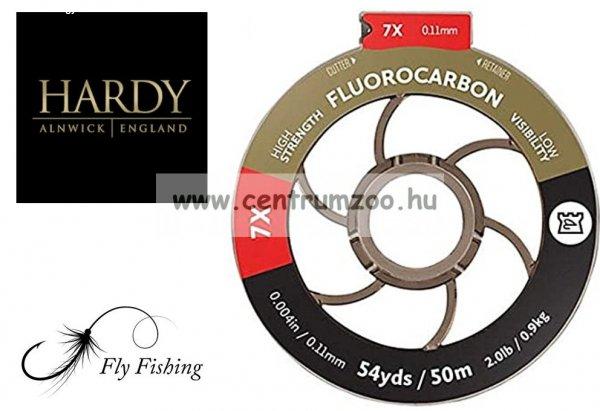 Hardy Fluorocarbon Tippet - 50M 4,5X (5Lb) Legyező Előke Zsinór (1428503)