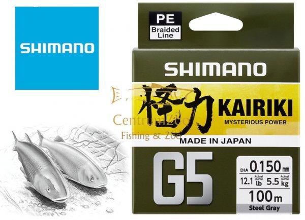 Shimano Kairiki G5 Braid Line 100m 0,15mm 5,5Kg - Steel Gray- Original Japan
Products (Ldm51Ue150100S)