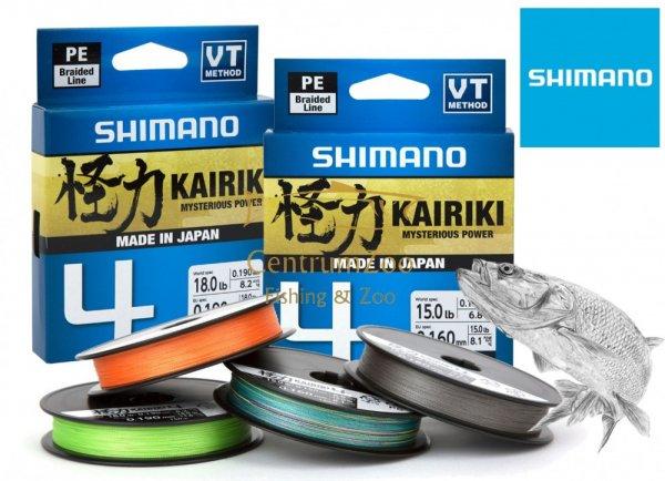 Shimano Kairiki 4 Braid Line 150m 0,19mm 11,6Kg - Steel Gray - Original Japan
Products (Ldm54Te1819015S)
