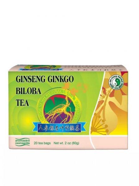 Dr. Chen Ginseng gingko zöldtea (20x3 g filter) 
