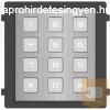 Hikvision IP kaputelefon bvtmodul - DS-KD-KP/S (Keypad)