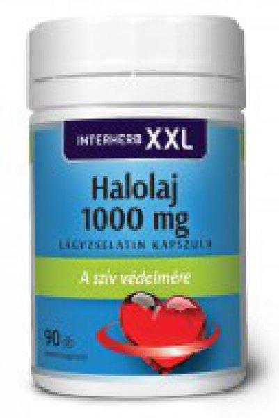 Interherb XXL Halolaj 1000 mg lágyzselatin kapszula (90 db)