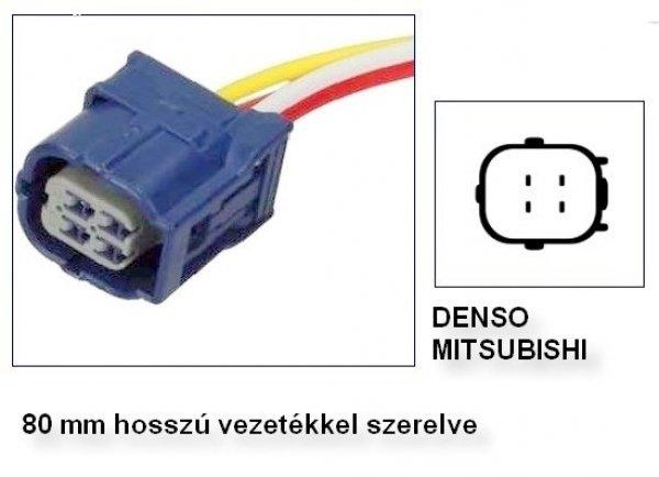 Generátor csatlakozó 4 pólus Denso Mitsubishi