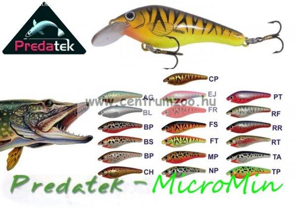 Predatek Micromin Deep 40 Wobbler (M40D) New