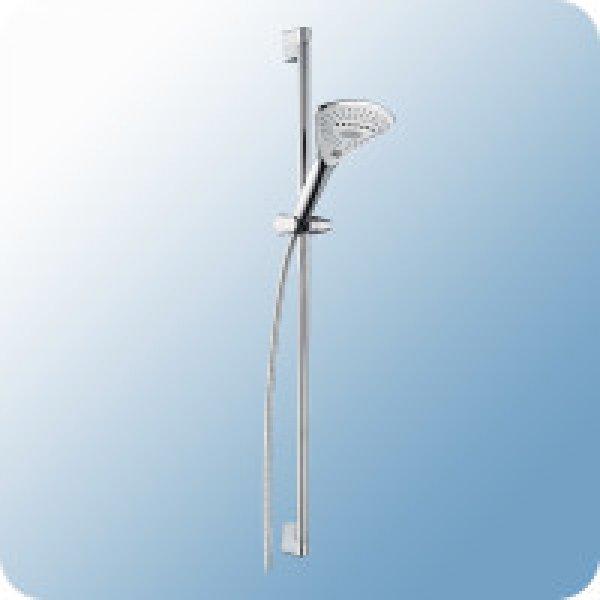 Kludi Fizz zuhanyszett (3 funkciós kézi zuhanyfej, zuhanyrúd csúszkás
tartóval 900mm)