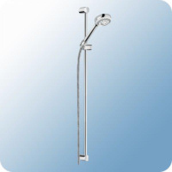Kludi Logo zuhanyszett (3 funkciós kézi zuhanyfej, zuhanyrúd tartóval 900mm)