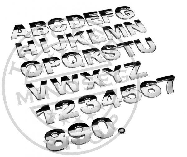 Krómozott C betű 30 mm