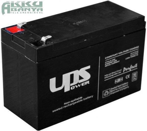 UPS POWER 12V 7Ah akkumulátor MC7-12