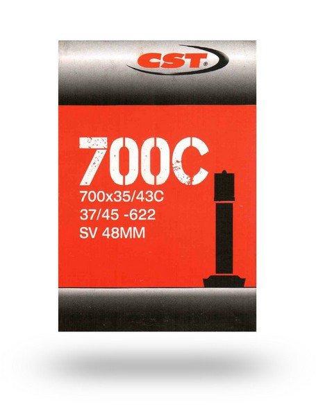 CST 700C 37/45-622 (700x35/43C) AV48 autó szelepes kerékpár gumitömlő