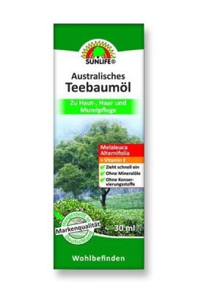 Sunlife Ausztrál teafaolaj (30 ml)