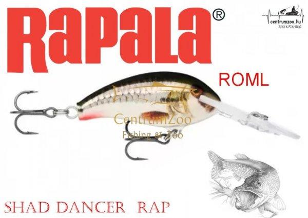 Rapala Sdd05 Shad Dancer 5Cm 8G Wobbler - Roml Színben