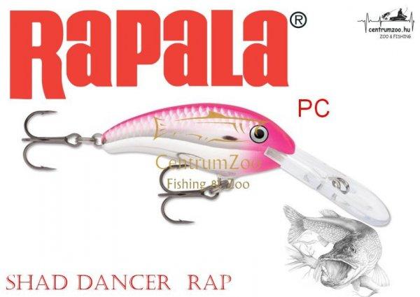 Rapala SDD07 Shad Dancer Rap wobbler - Pc -Pink Chrome Színben