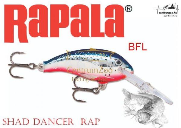 Rapala SDD07 Shad Dancer Rap wobbler - BFL