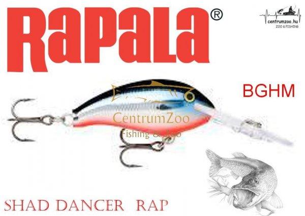 Rapala SDD07 Shad Dancer Rap wobbler - Bghm Színben