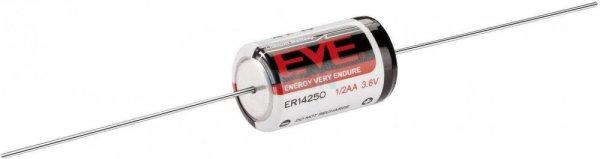 EVE LS14250-CNA 3,6V lithium(Li-SOCL2) elem 1/2 AA axiális huzallal ER14250CNA