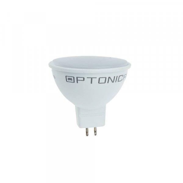 LED spot, MR16, 7W, 12V, meleg fehér fény, 110°,500LM