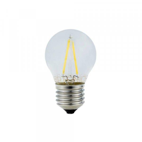 LED gömb, E27, G45, 2W,200LM, semleges fehér fény, FILAMENT