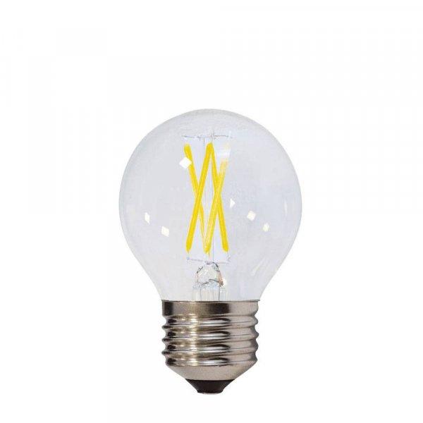 LED gömb, E27, G45, 4W,400LM, semleges fehér fény,FILAMENT
