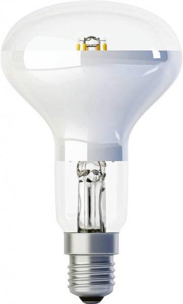 LED gömb, E14, R50, 5W, meleg fehér fény