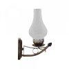 LED falikar "viharlmpa", 5W, SMD, 230V, bronz