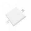 LED keret nlkli panel, 9W, bepthet, ngyszgletes, 760L