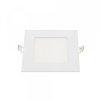 LED panel, ngyszgletes, bepthet, 6W, 440LM, 230V, CRI&g