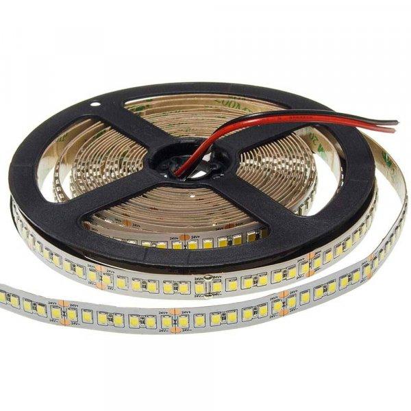 LED szalag, 2835, 24V, 196 SMD/m, nem vízálló, fehér fény
