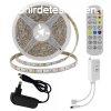 RGB LED Bluetooth03: 5m DC12V 5050 60SMD/m IP54 RGB LED szal