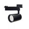 LED reflektor 25W, 24 , fekete lmpatest, beltri, semleges