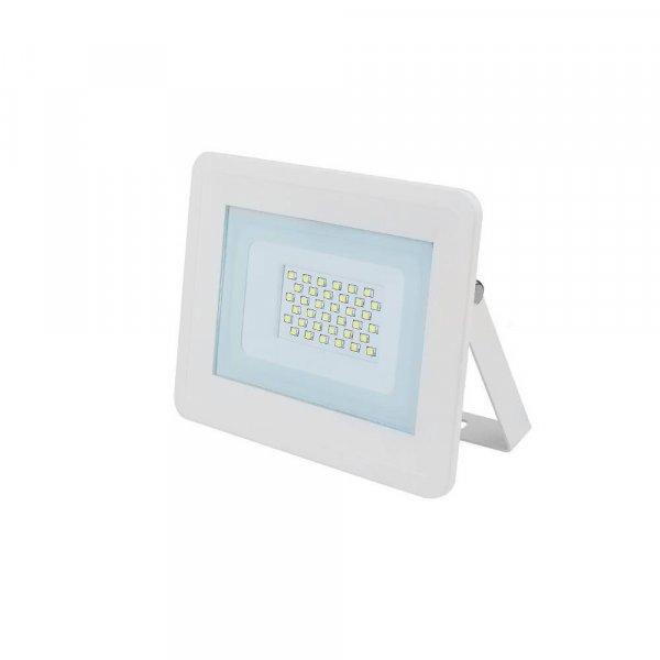 LED reflektor 30W, fehér, SMD, semleges fehér fény - IP65