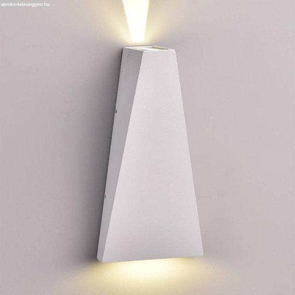 Szürke fali lámpa, CREE 230V, 6W,305LM,3000K - IP54