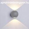Szrke fali lmpa,230V, 6W,446LM,3000K - IP54