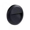 LED lpcs vilgts, kerek, fekete, 2W,4200K,120Lm, 230V, I