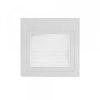 LED lpcs vilgts, tglalap, fehr, 3W, 4200K, 195Lm, 230