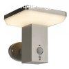 LED napelemes ngyzet alak falikar, beptett PIR szenzor, 
