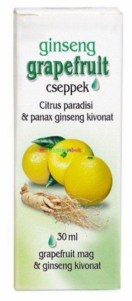 Grapefruit cseppek Ginsenggel 30 ml - Dr. Chen