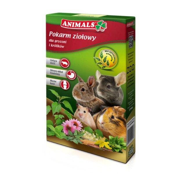 Animals Herbal táplálék rágcsálóknak gyógynövénnyel, 300 g