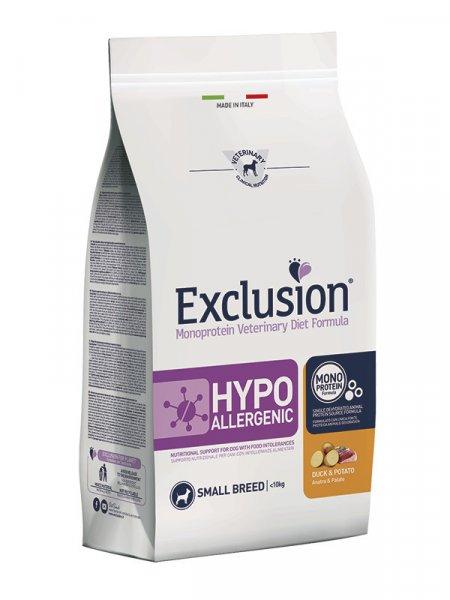 Exclusion Hypoallergenic Duck and Potato Small 2 kg