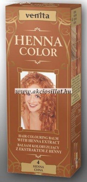 Venita Henna Color gyógynövényes krémhajfesték 75ml 4 Henna