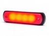 PIROS LED helyzetjelz lmpa (110x31) 12/24V OPL BRVAL