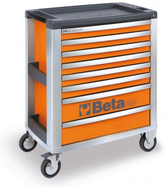 Beta C39/8 - 3900 8 fiókos szerszámkocsi – narancssárga színben