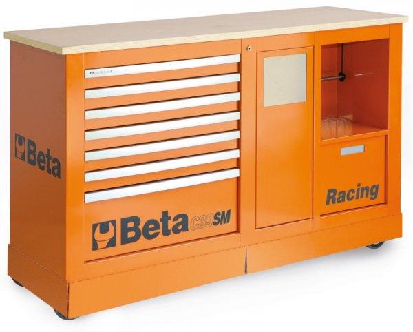 Beta C39SM Speciális szerszámkocsi Racing SM – narancssárga színben