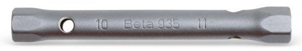 Beta 935 10x11 Könnyített hatlapú csőkulcs, krómozott