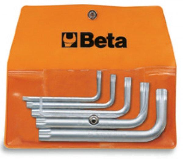 Beta 98XZN/B5 5 részes XZN® profilú imbuszkulcs szerszám készlet műanyag
dobozban