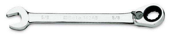 Beta 142AS 5/16x5/16 Csillag-villáskulcs irányváltós racsnival