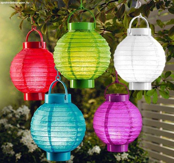 delight LED-es kültéri kerti lampion, 1 LED, fehér színű (11399WT)