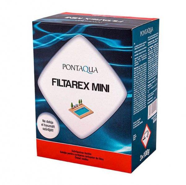 PoolTrend / PontAqua FILTAREX MINI medence szűrőpatron tisztító szett, (3 x
100 g / doboz)