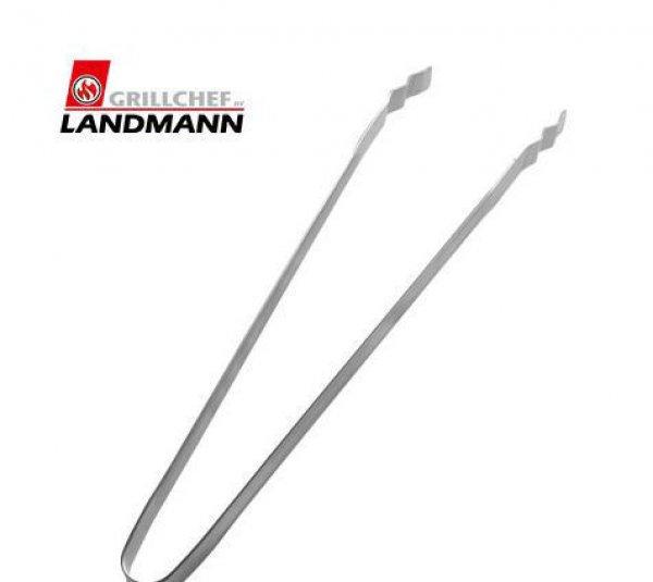 Landmann 0139 Időtálló rozsdamentes acél grillcsipesz, 38 cm