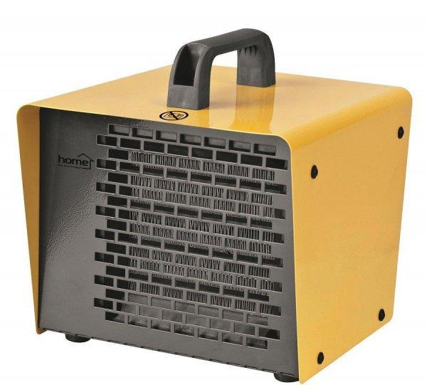 HOME FK 30 Hordozható ventilátoros fém házas PTC fűtőtest , hősugárzó,
sárga, 2000 W