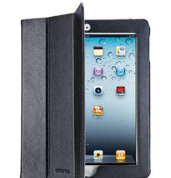 Cellular Line VISION ESSENTIAL Apple iPad 2 és iPad 3 tablet bőrtok, fekete